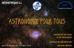 Astronomie pour tous à la Médiathèque de Mâcon