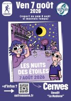 Nuit des étoiles 2026