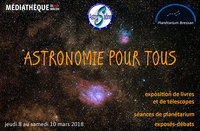 Astronomie pour Tous à la Médiathèque de Mâcon
