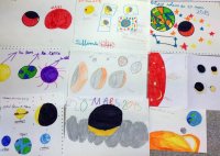 L'éclipse du 20 mars 2015 vue par les écoliers de Chânes