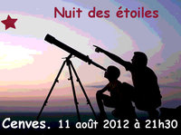 Nuit des étoiles 2012