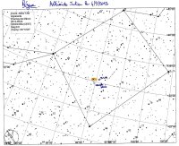 Observation du 4 septembre 2013. L'astéroïde Julia.