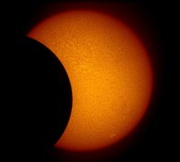 Observation de l'éclipse partielle de soleil à Charnay-lès-Mâcon